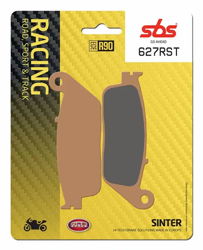 SBS 627RST (2 PACKS) Racing Road Sport Track Sintered Front Brake Pads