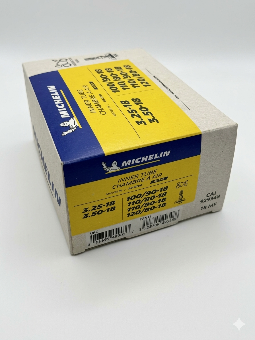 Michelin inner tube 929348 18" 100/90 110/80 110/90 120/80