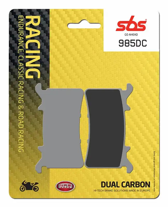 SBS 985DC Dual Carbon Racing Brake pads BMW