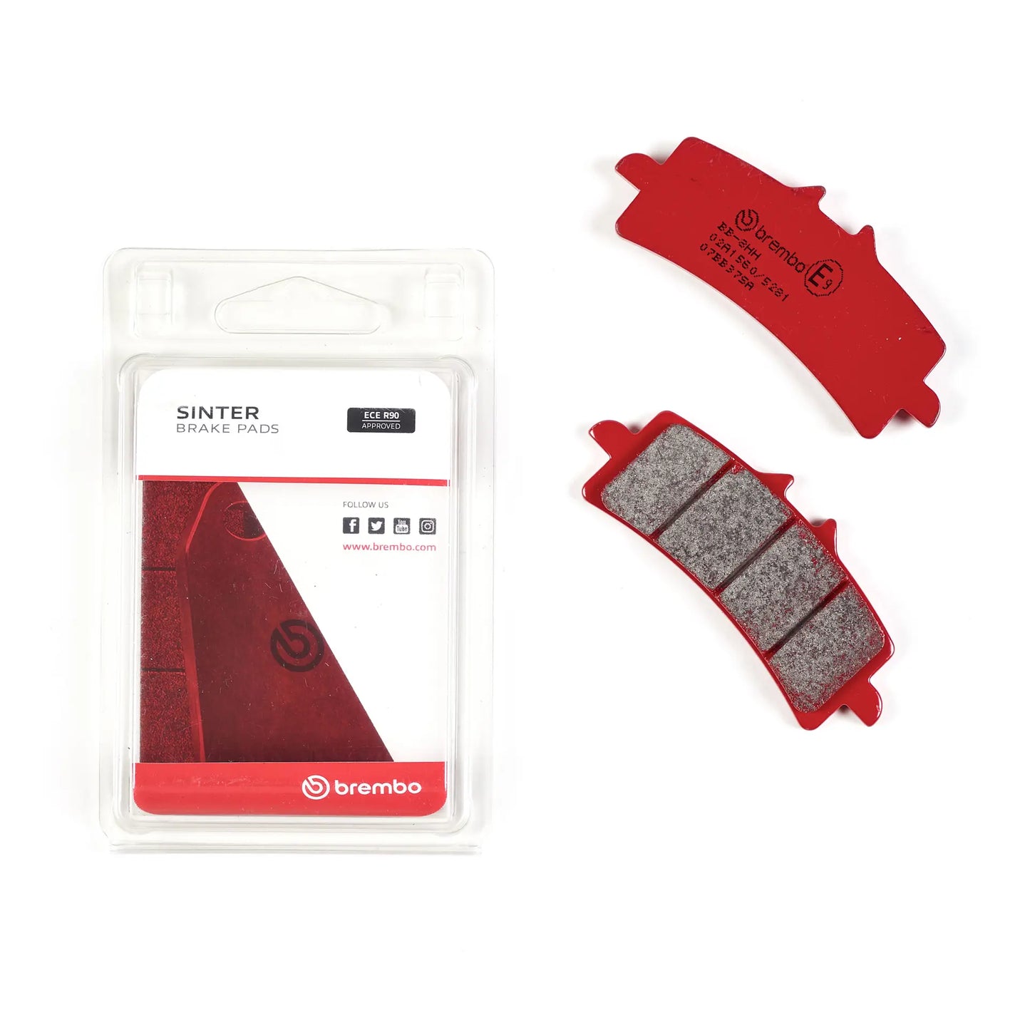 BREMBO 07BB37SA SINTERED FRONT BRAKE PADS