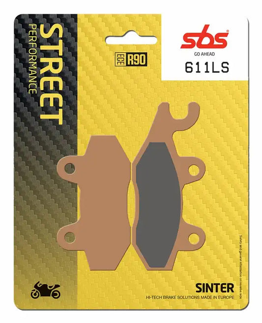 SBS 611LS Sintered Rear Brake Pads