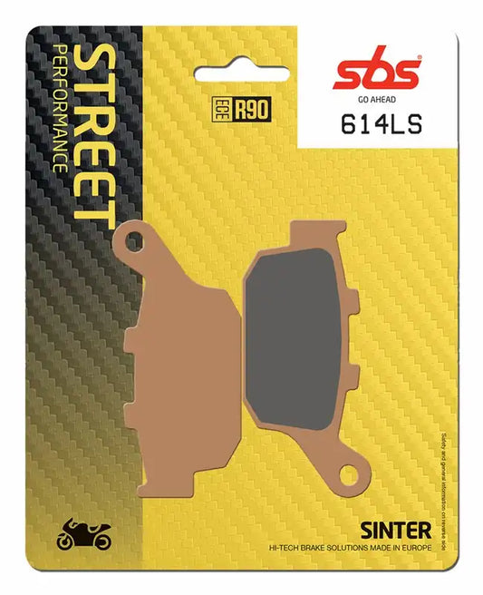 SBS 614LS Sintered Rear Brake Pads
