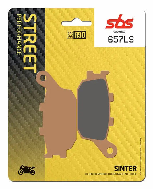 SBS 657LS Sintered Rear Brake Pads