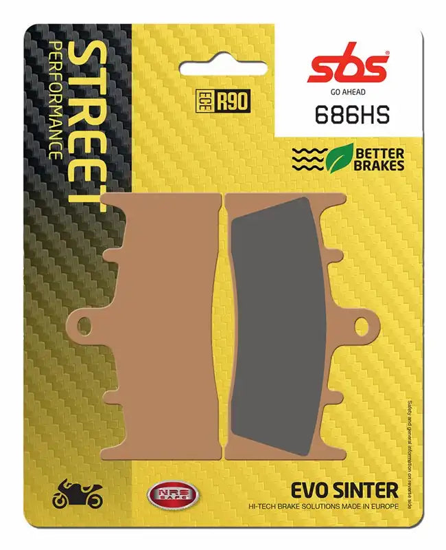 SBS 686HS Sintered Front Brake Pads