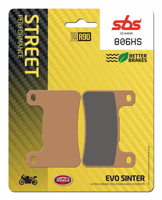 SBS 806HS Sintered Front Brake Pads Kawasaki Suzuki