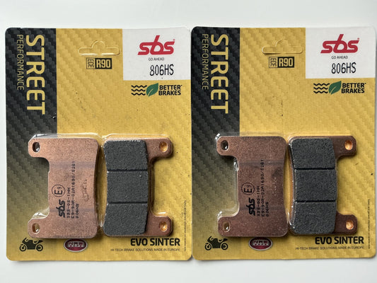 SBS 806HS Sintered Front Brake Pads Kawasaki Suzuki