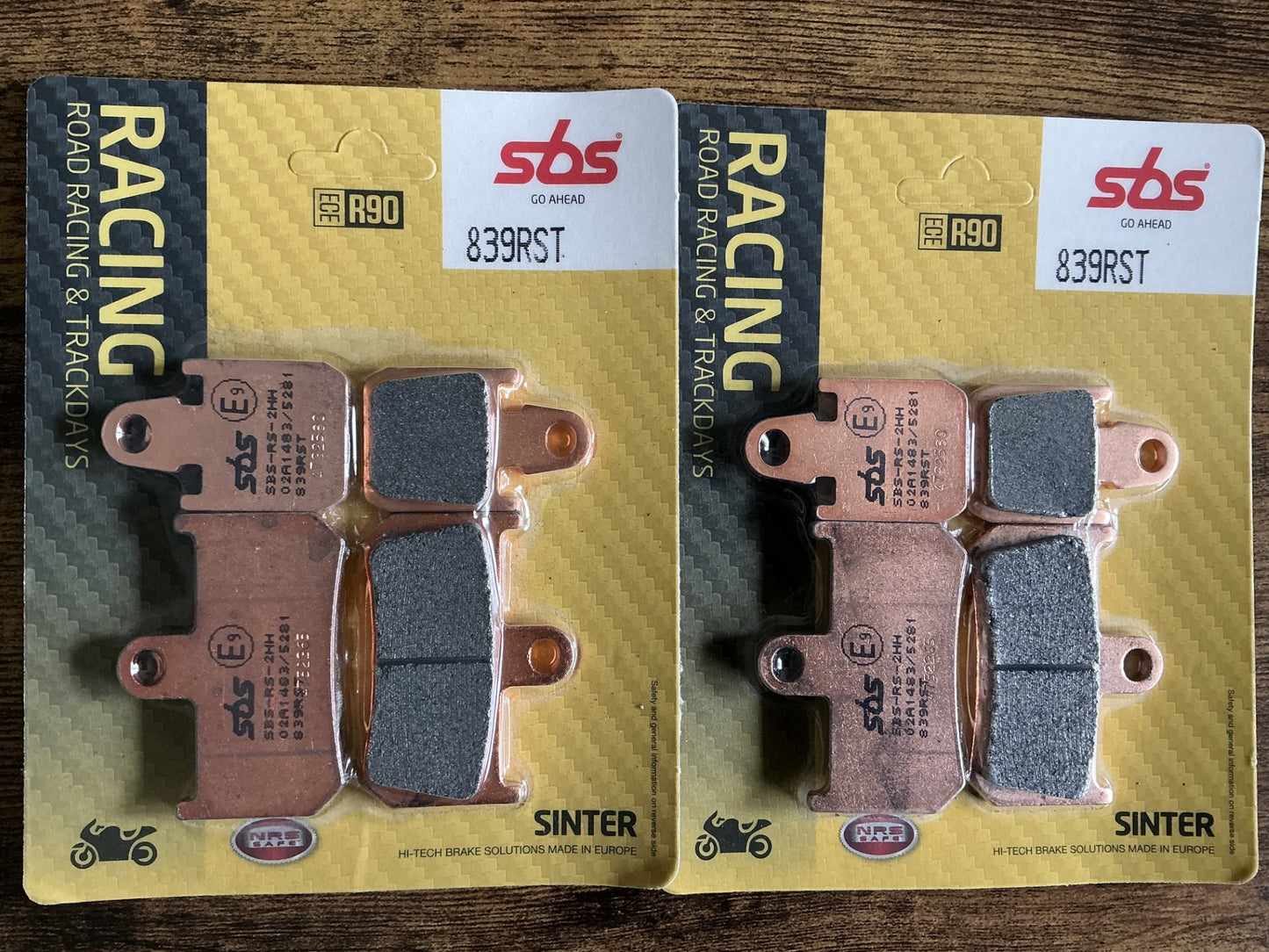 SBS 839RST Sport Sintered Front Brake Pads