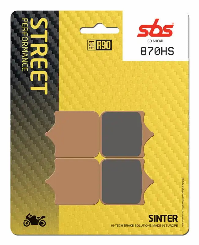 SBS 870HS Sintered Front Brake Pads BMW