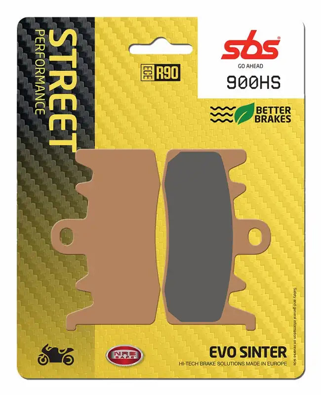 SBS 900HS (2 PACKS) Sintered Front Brake Pads