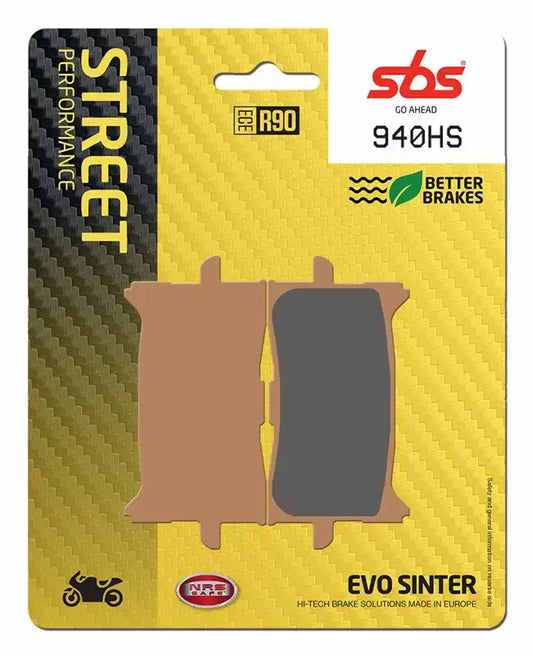 SBS 940HS Sintered Front Brake Pads