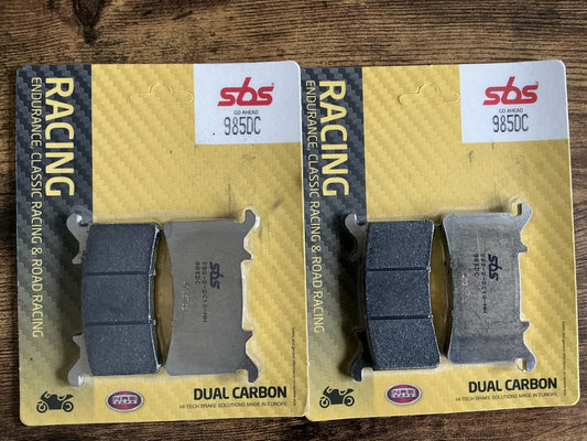SBS 985DC Dual Carbon Racing Brake pads BMW