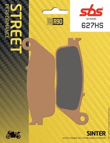 SBS 627HS Sintered Front Brake Pads Honda Kawasaki Suzuki Triumph Voge
