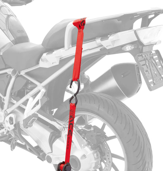 Acebikes Motorcycle Heavy Duty Tie Down With Ratchet Kit Ratchet Pro Motorbike