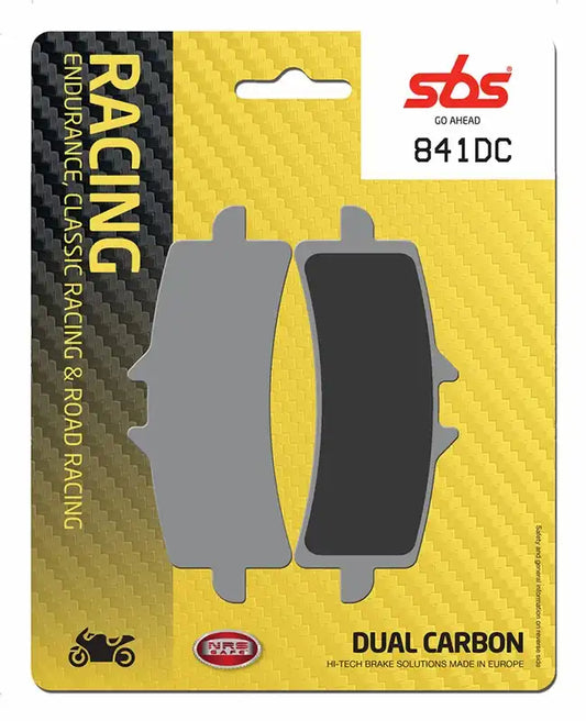 SBS 841DC Dual Carbon Racing Brake pads Aprilia Ducati Kawasaki Yamaha Suzuki